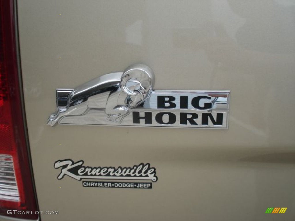 2011 Ram 1500 Big Horn Quad Cab - White Gold / Dark Slate Gray/Medium Graystone photo #14