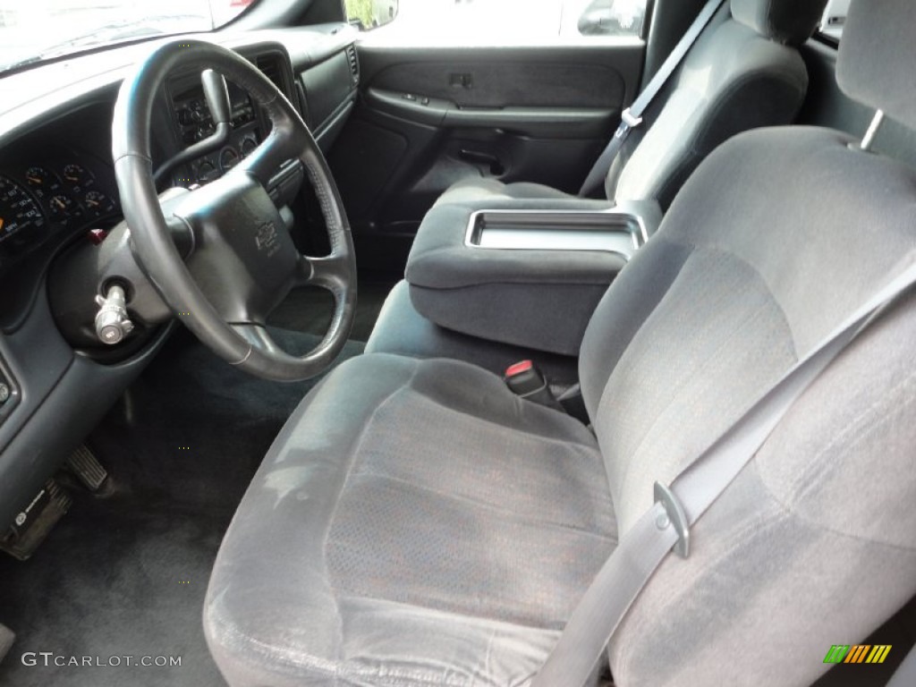 Graphite Interior 2000 Chevrolet Silverado 1500 Regular Cab Photo #53433529