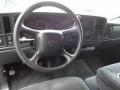 Graphite 2000 Chevrolet Silverado 1500 Regular Cab Steering Wheel