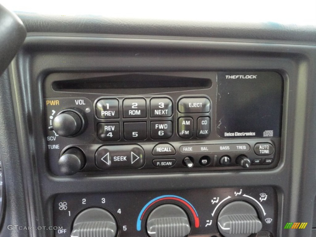 2000 Chevrolet Silverado 1500 Regular Cab Audio System Photos