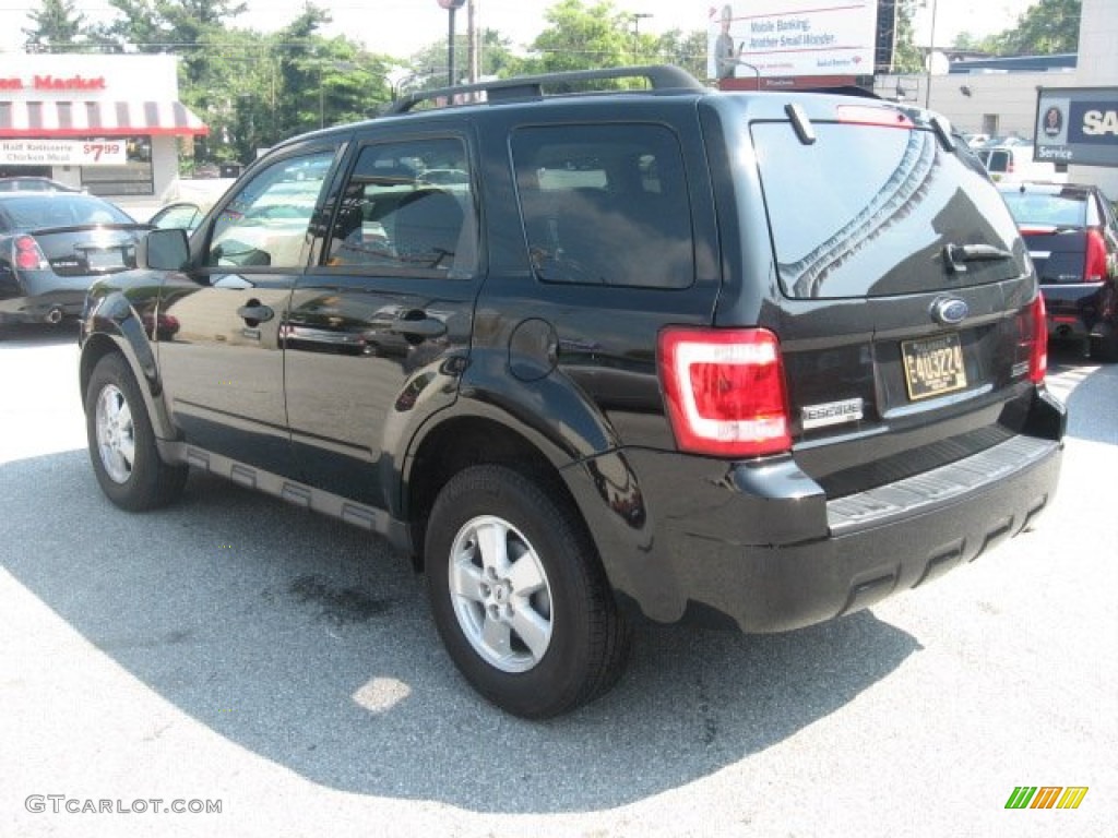 2009 Escape XLT V6 - Black / Stone photo #8