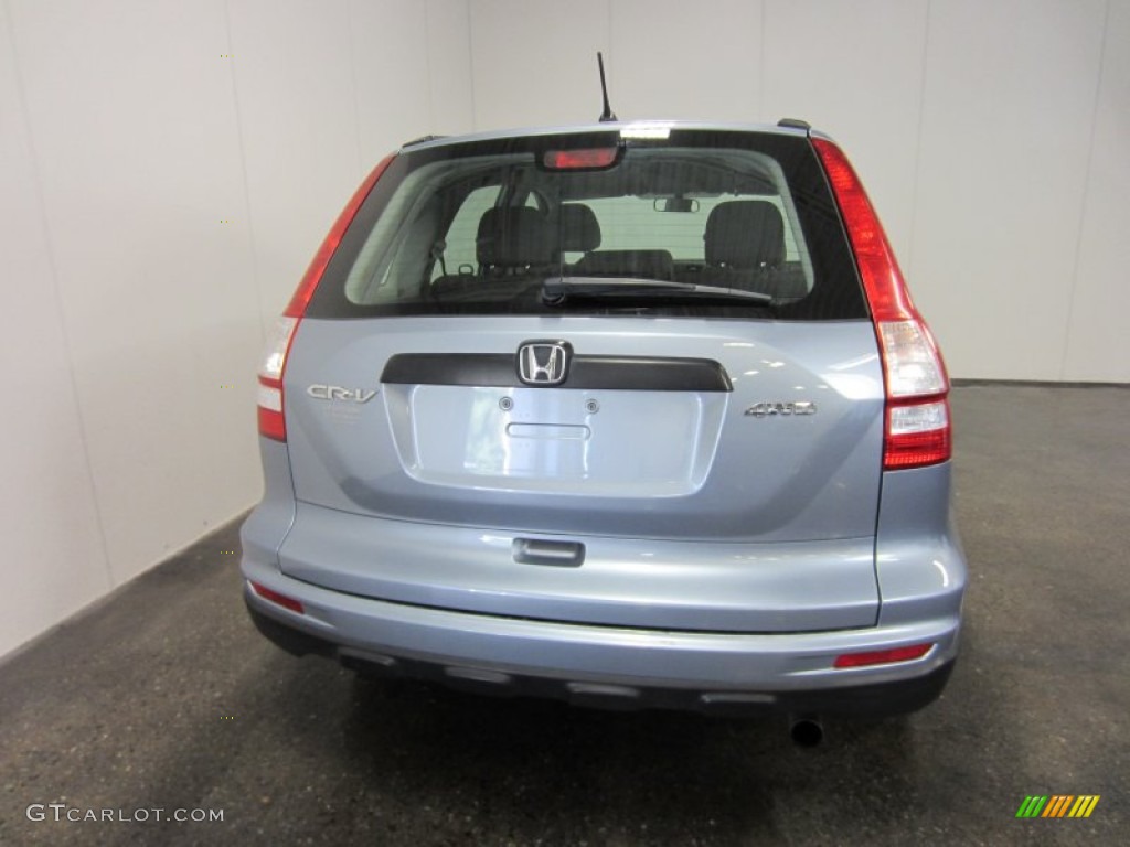 2010 CR-V LX AWD - Glacier Blue Metallic / Gray photo #10