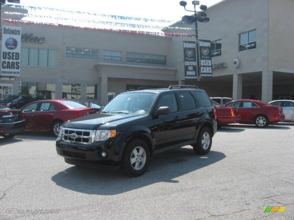 2009 Escape XLT V6 - Black / Stone photo #52