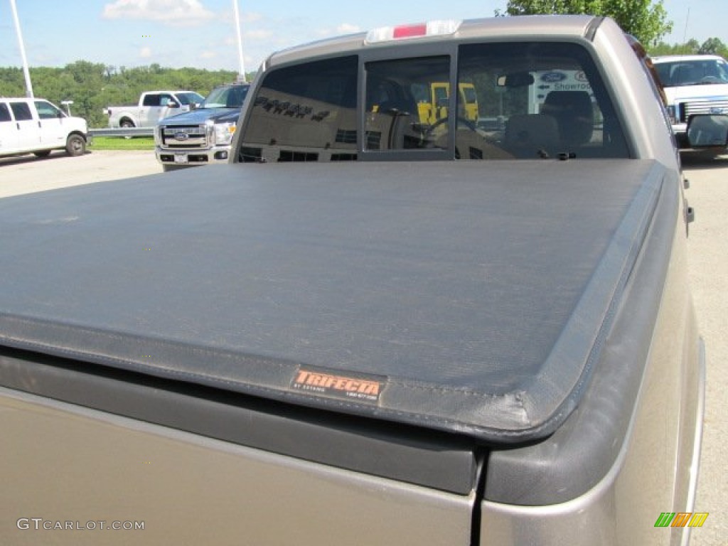 2005 F150 Lariat SuperCrew 4x4 - Arizona Beige Metallic / Tan photo #11