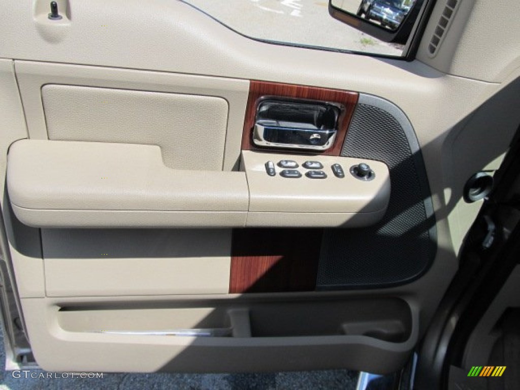 2005 F150 Lariat SuperCrew 4x4 - Arizona Beige Metallic / Tan photo #17