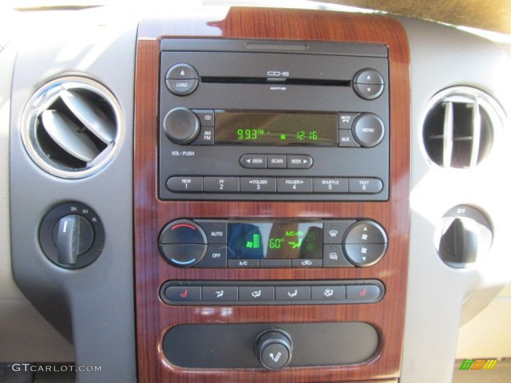 2005 F150 Lariat SuperCrew 4x4 - Arizona Beige Metallic / Tan photo #20