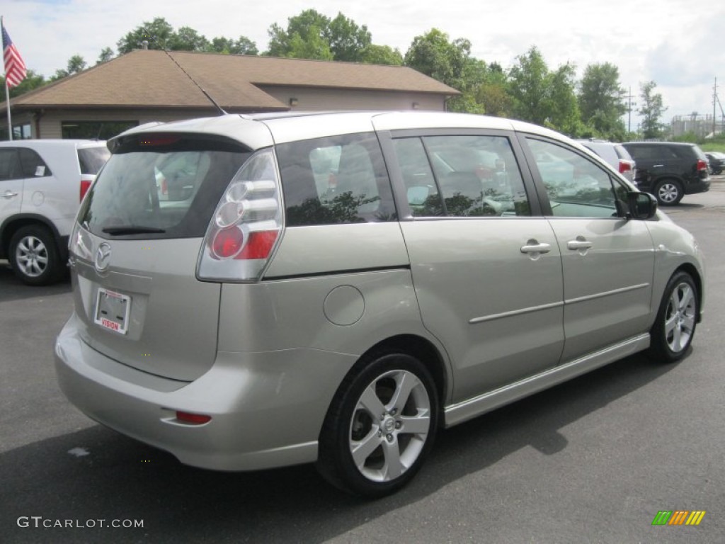 2007 MAZDA5 Sport - True Silver Metallic / Black photo #2