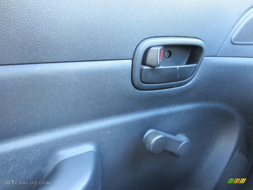 2008 Accent GS Coupe - Charcoal Gray / Black photo #19