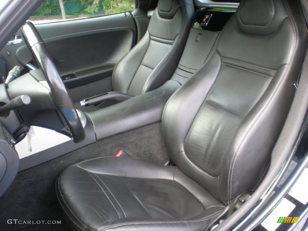 Black Interior 2008 Saturn Sky Roadster Photo #53436142