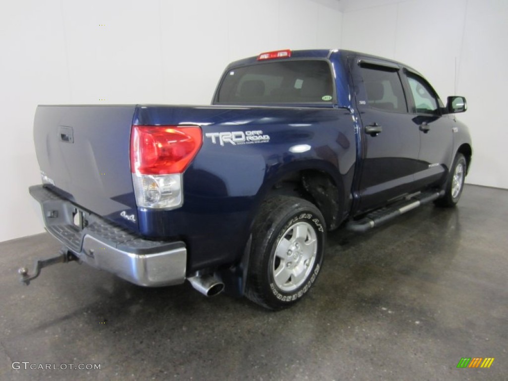 2008 Tundra TRD CrewMax 4x4 - Nautical Blue Metallic / Graphite Gray photo #11