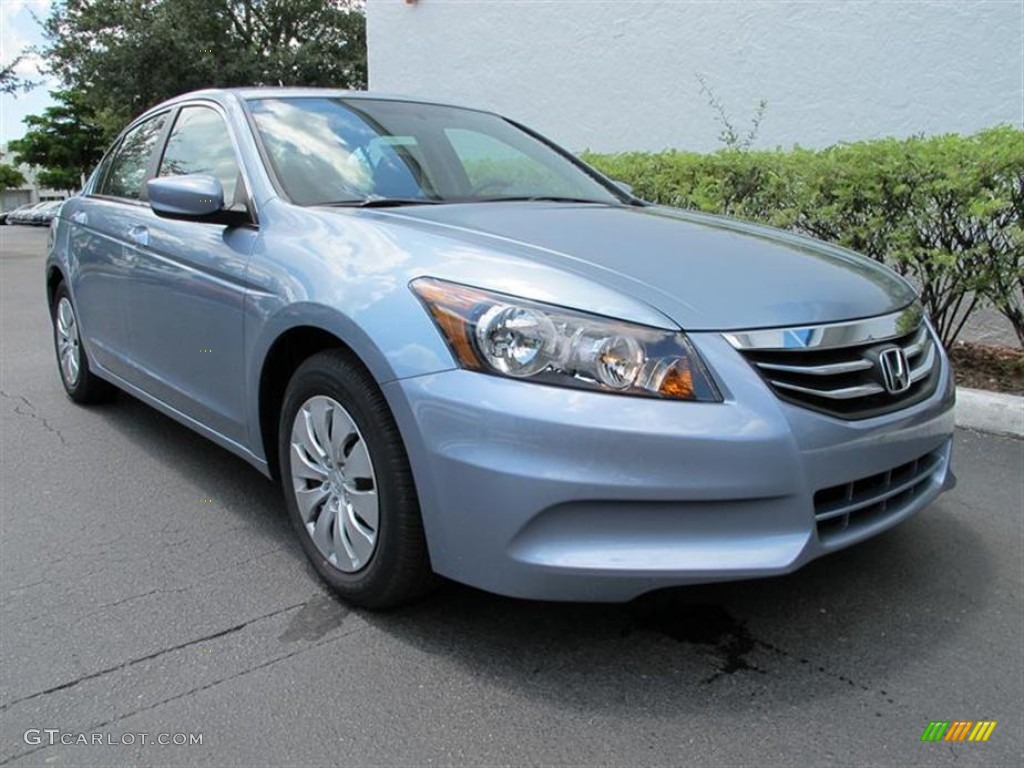 2011 Accord LX Sedan - Celestial Blue Metallic / Black photo #1