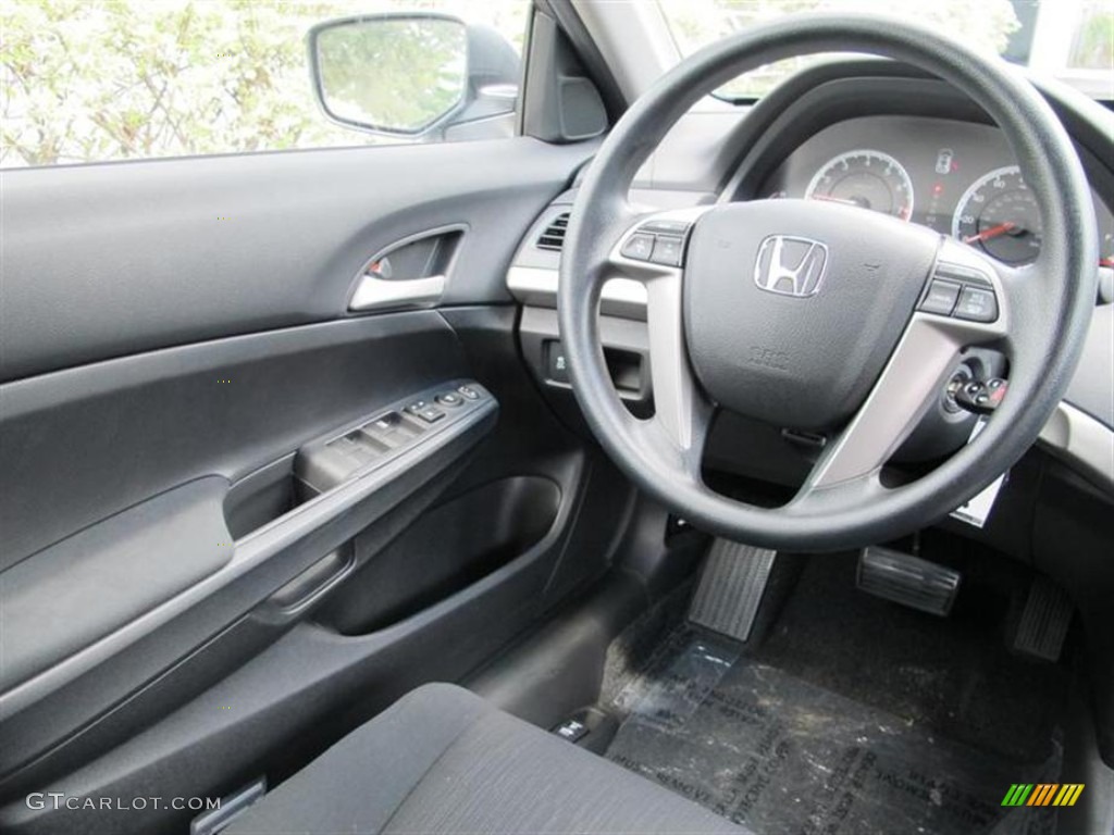 2011 Accord LX Sedan - Celestial Blue Metallic / Black photo #5