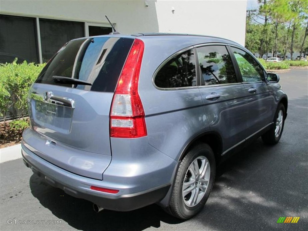 2011 CR-V EX-L - Glacier Blue Metallic / Gray photo #3