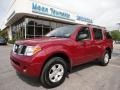 Red Brawn Pearl 2005 Nissan Pathfinder SE 4x4