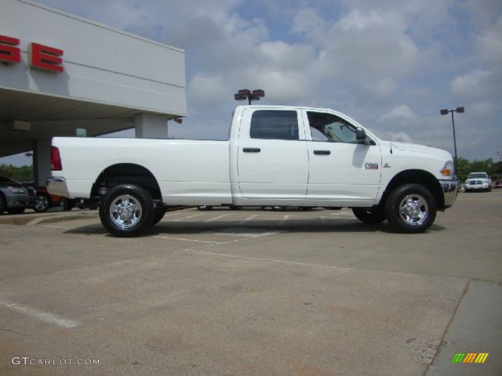 Bright White 2012 Dodge Ram 3500 HD ST Crew Cab 4x4 Exterior Photo #53438465