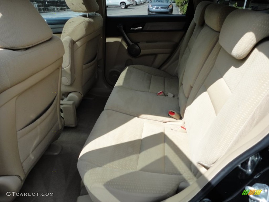 2008 CR-V EX 4WD - Nighthawk Black Pearl / Ivory photo #12