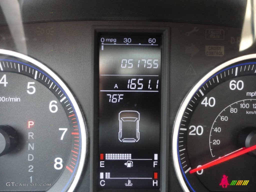 2008 CR-V EX 4WD - Nighthawk Black Pearl / Ivory photo #14