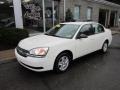 White 2004 Chevrolet Malibu LS V6 Sedan