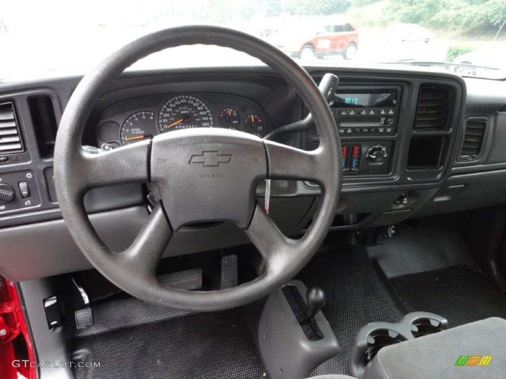 2007 Chevrolet Silverado 1500 Work Truck Regular Cab 4x4 Dark Charcoal Dashboard Photo #53439452