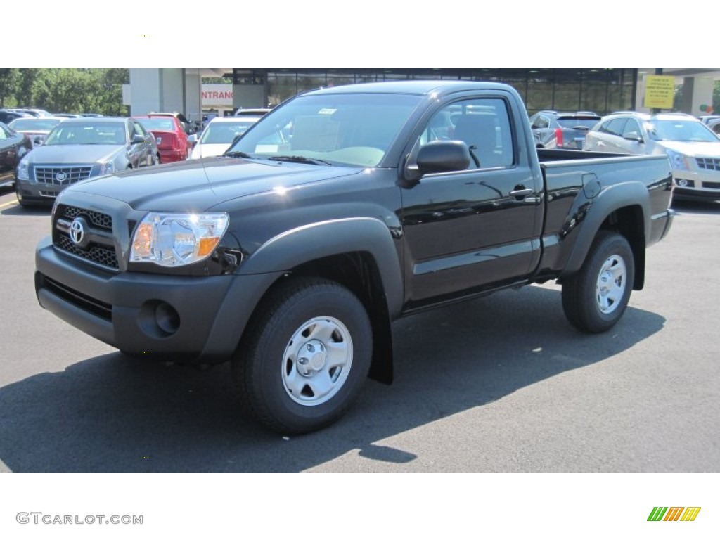 2011 Tacoma Regular Cab 4x4 - Magnetic Gray Metallic / Graphite Gray photo #1