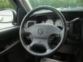 Dark Slate Gray 2002 Dodge Ram 1500 SLT Quad Cab 4x4 Steering Wheel