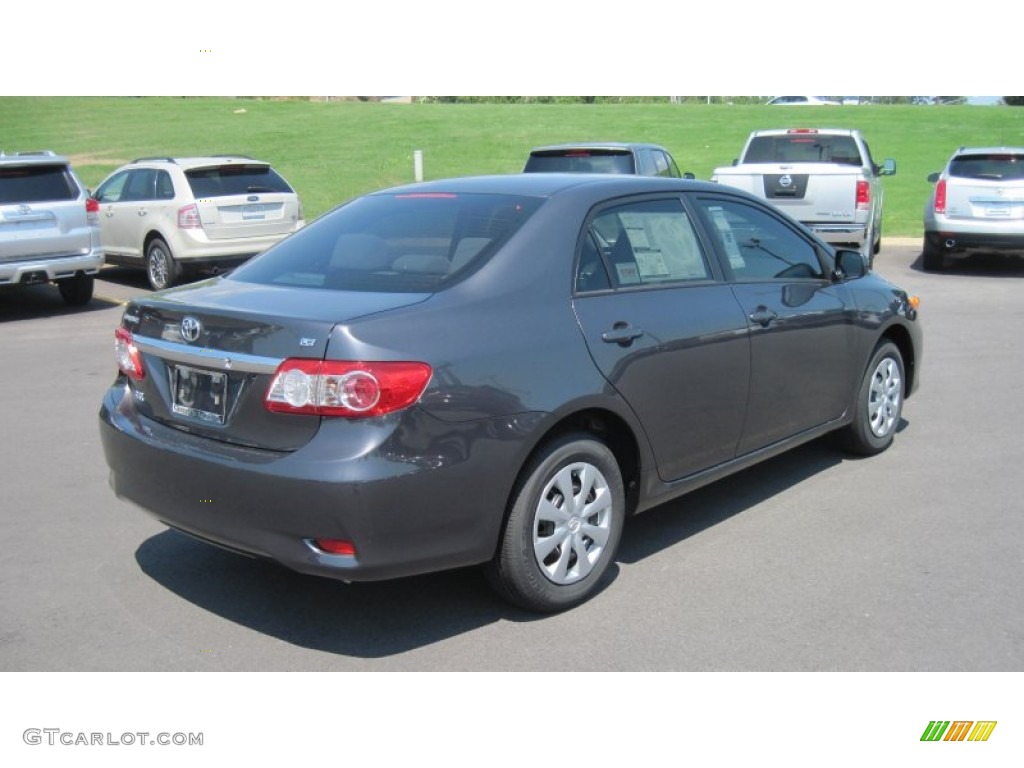 2011 Corolla LE - Magnetic Gray Metallic / Ash photo #5