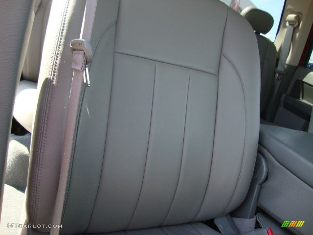 2008 Ram 1500 Big Horn Edition Quad Cab 4x4 - Inferno Red Crystal Pearl / Medium Slate Gray photo #16