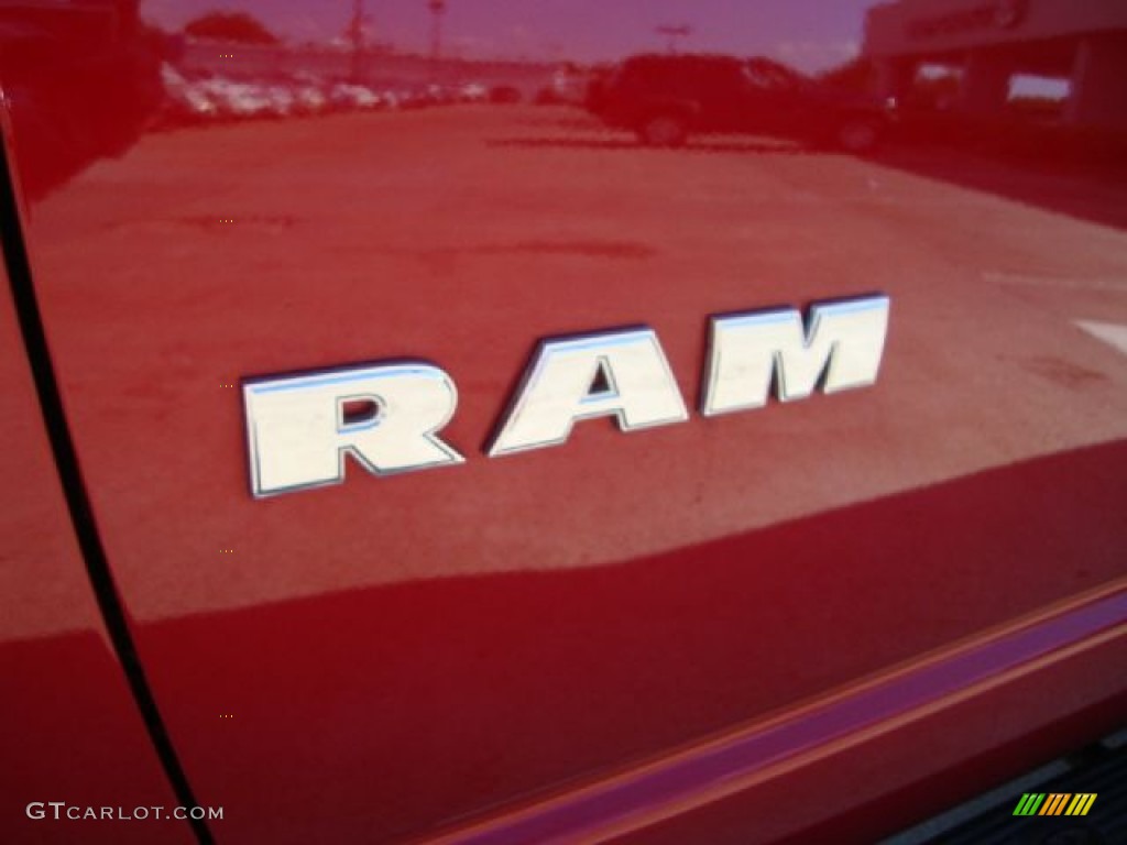 2008 Ram 1500 Big Horn Edition Quad Cab 4x4 - Inferno Red Crystal Pearl / Medium Slate Gray photo #32