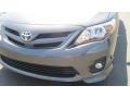 2011 Magnetic Gray Metallic Toyota Corolla S  photo #9