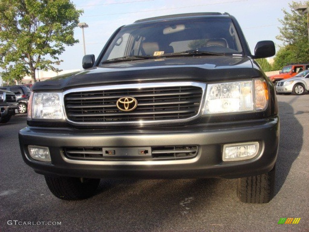 2002 Land Cruiser  - Black / Shadow Gray photo #6