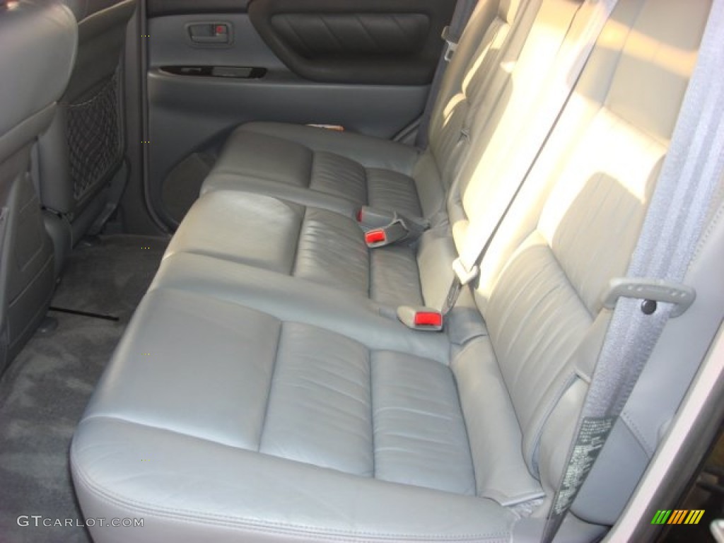 2002 Land Cruiser  - Black / Shadow Gray photo #8