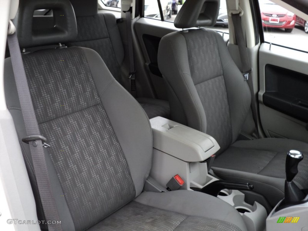 Pastel Slate Gray Interior 2007 Dodge Caliber SE Photo #53441465