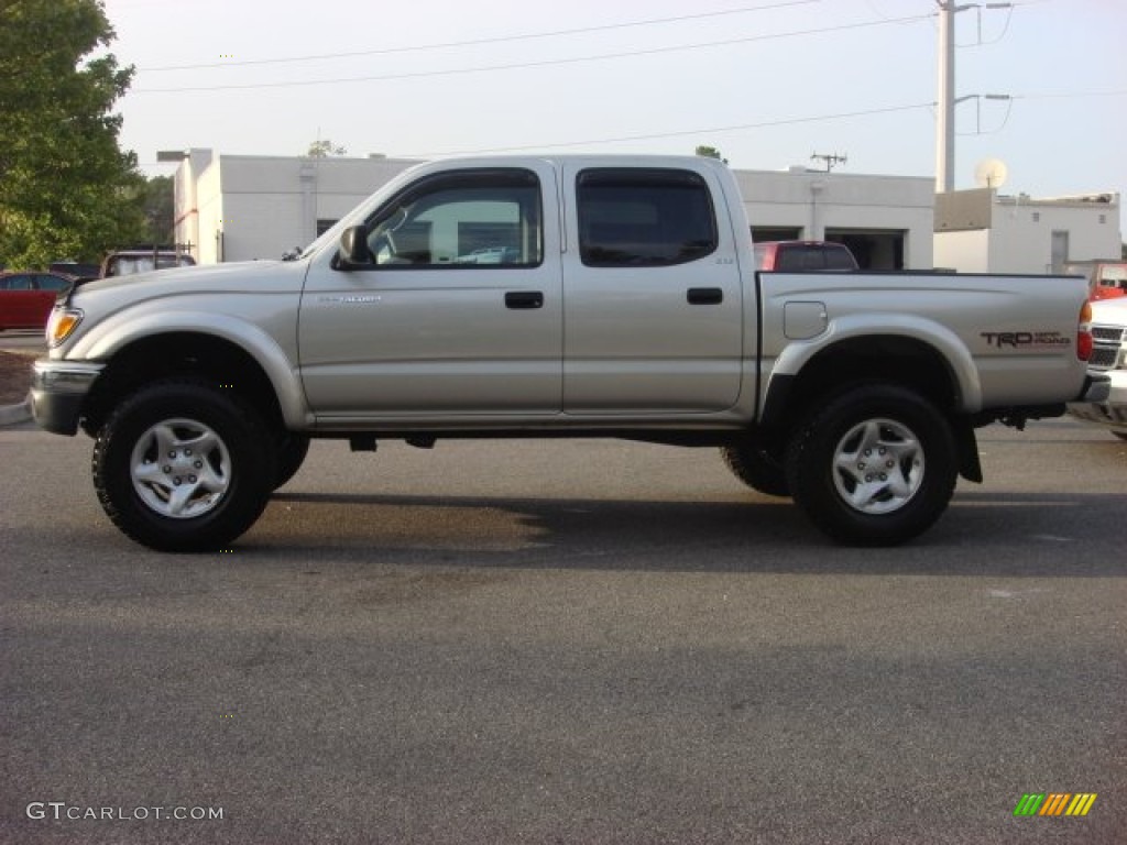 2004 Tacoma V6 Double Cab 4x4 - Lunar Mist Metallic / Charcoal photo #5