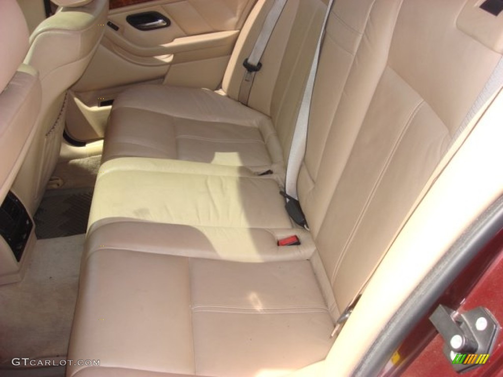 Sand Beige Interior 1998 BMW 5 Series 528i Sedan Photo #53443991