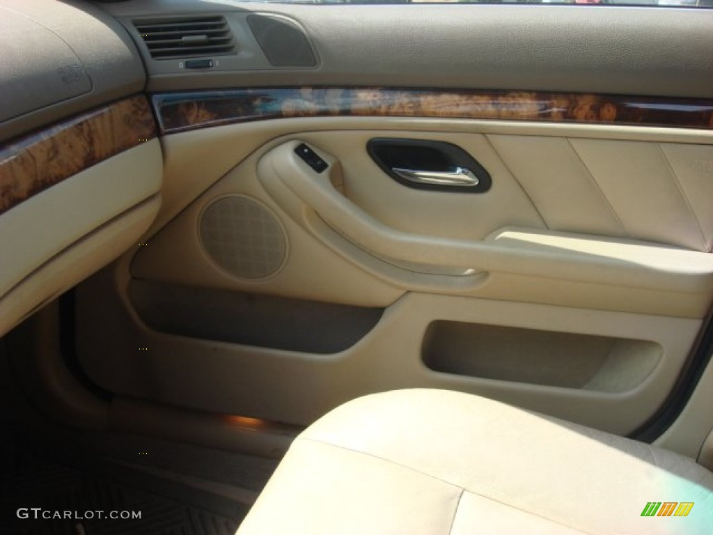 1998 5 Series 528i Sedan - Canyon Red Metallic / Sand Beige photo #14