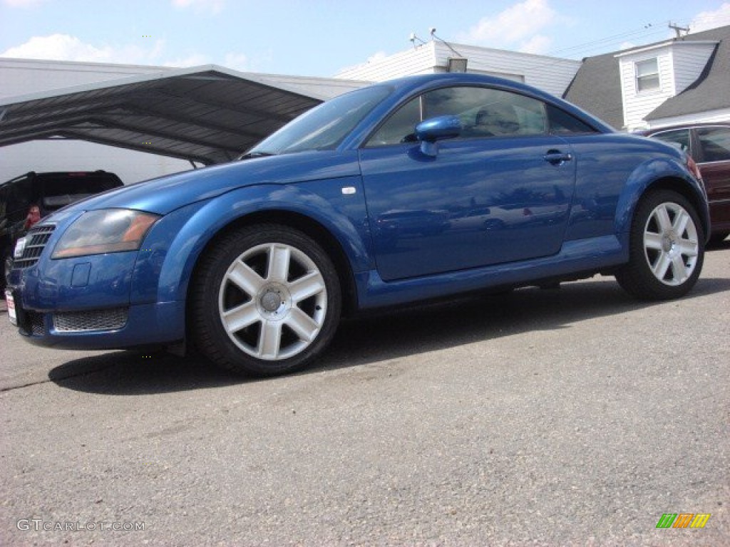 Ocean Blue Pearl Effect 2003 Audi TT 1.8T Coupe Exterior Photo #53444455
