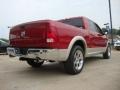 2009 Inferno Red Crystal Pearl Dodge Ram 1500 Laramie Crew Cab  photo #3