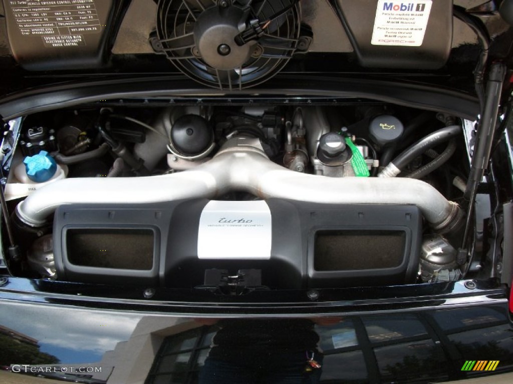 2008 Porsche 911 Turbo Cabriolet 3.6 Liter Twin-Turbocharged DOHC 24V VarioCam Flat 6 Cylinder Engine Photo #53446810