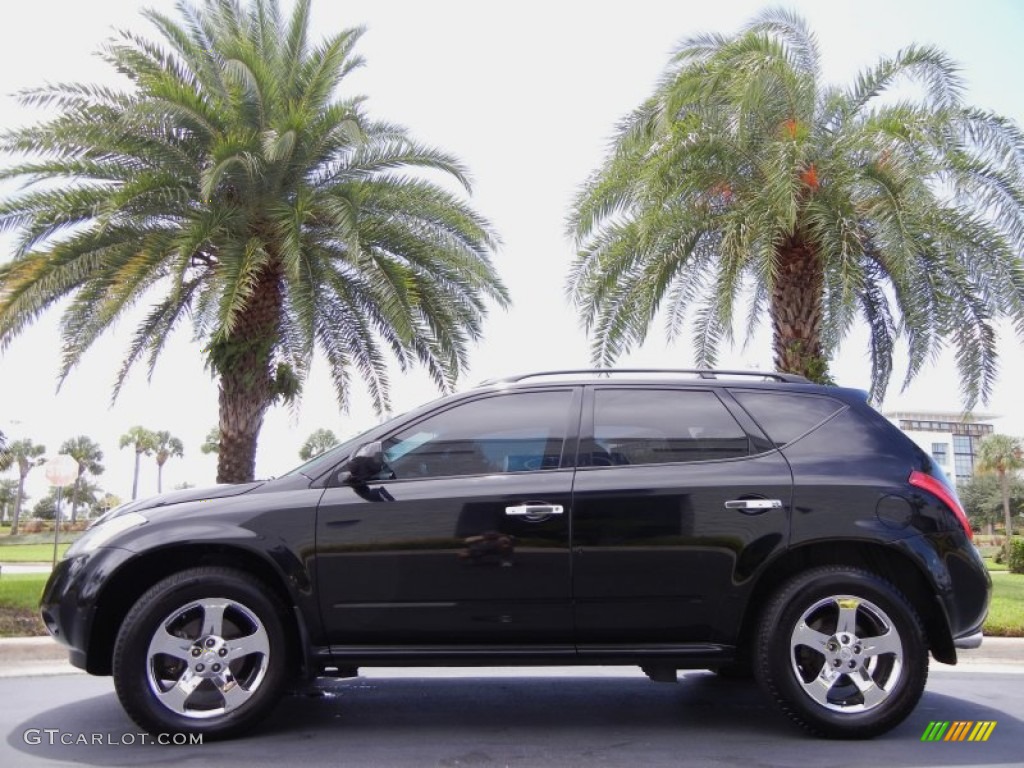 2003 Murano SL - Super Black / Charcoal photo #1