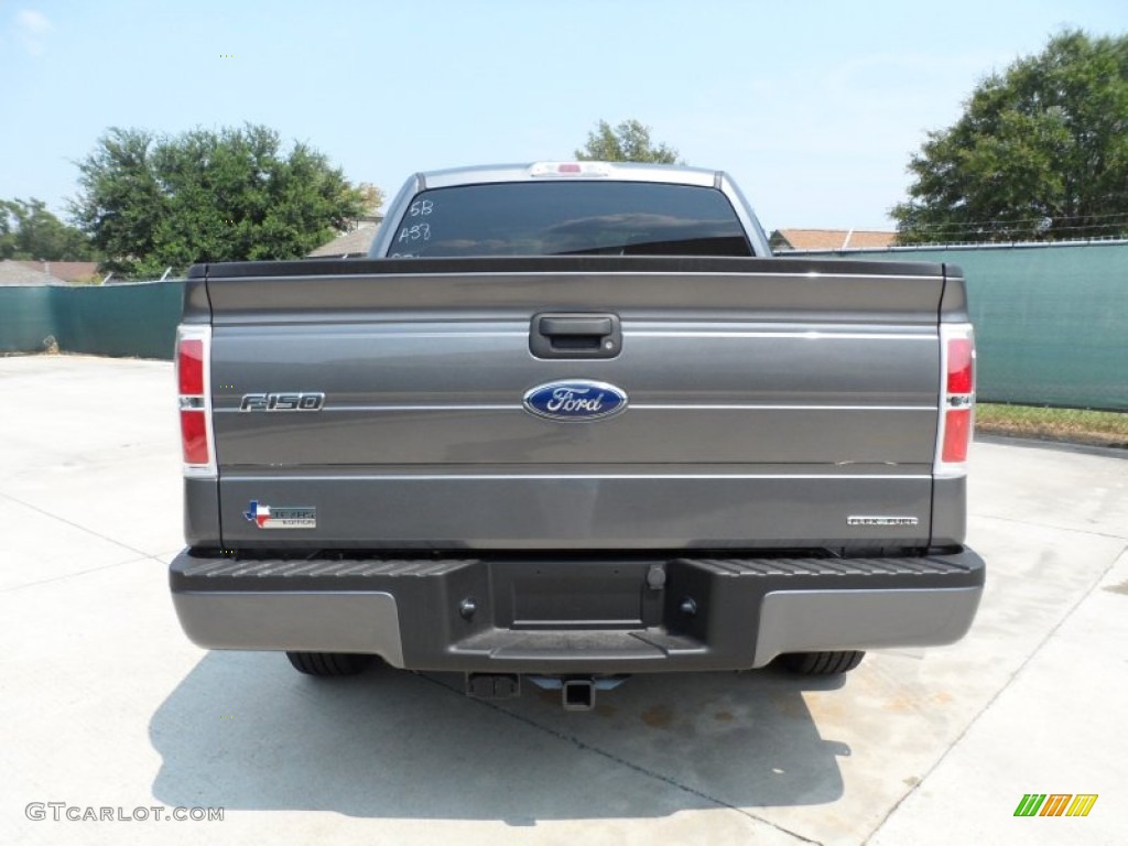 2011 F150 XLT SuperCrew - Sterling Grey Metallic / Black photo #4