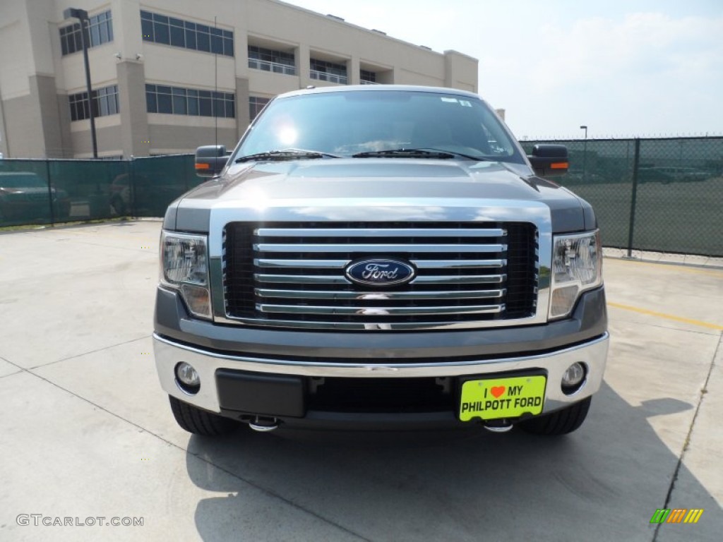 2011 F150 Texas Edition SuperCrew 4x4 - Sterling Grey Metallic / Steel Gray photo #8