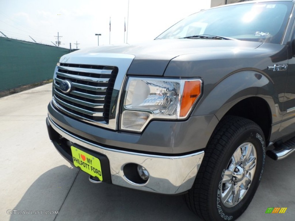 2011 F150 Texas Edition SuperCrew 4x4 - Sterling Grey Metallic / Steel Gray photo #10