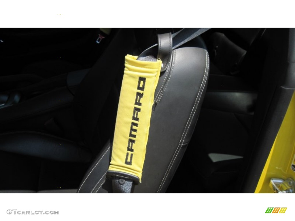 2010 Camaro LT/RS Coupe - Rally Yellow / Black photo #14