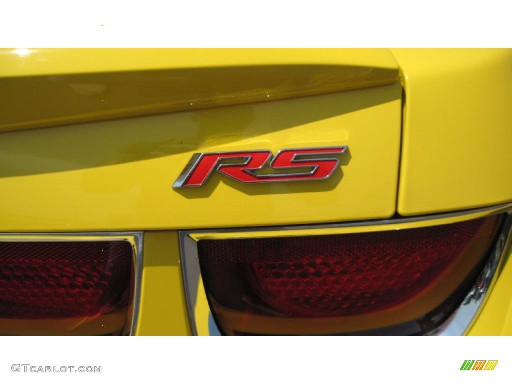 2010 Camaro LT/RS Coupe - Rally Yellow / Black photo #18