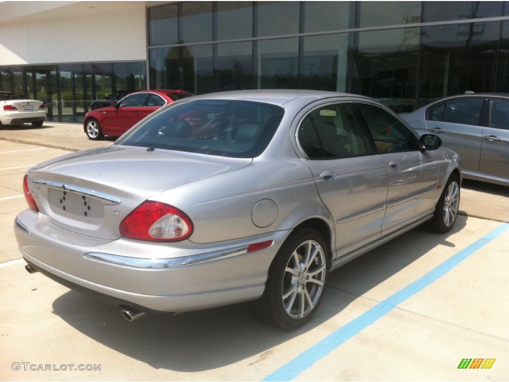 2003 X-Type 2.5 - Platinum Silver Metallic / Charcoal photo #5
