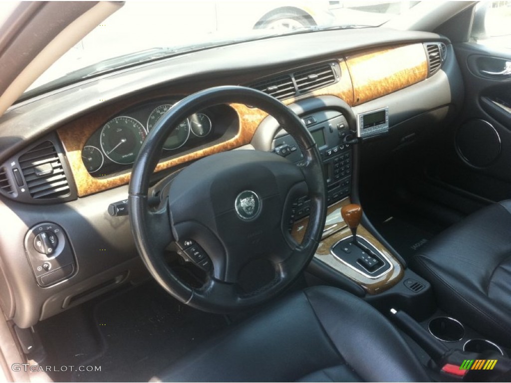 2003 X-Type 2.5 - Platinum Silver Metallic / Charcoal photo #8