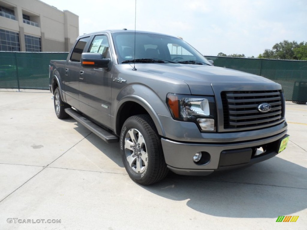 2011 F150 FX2 SuperCrew - Sterling Grey Metallic / Black photo #1