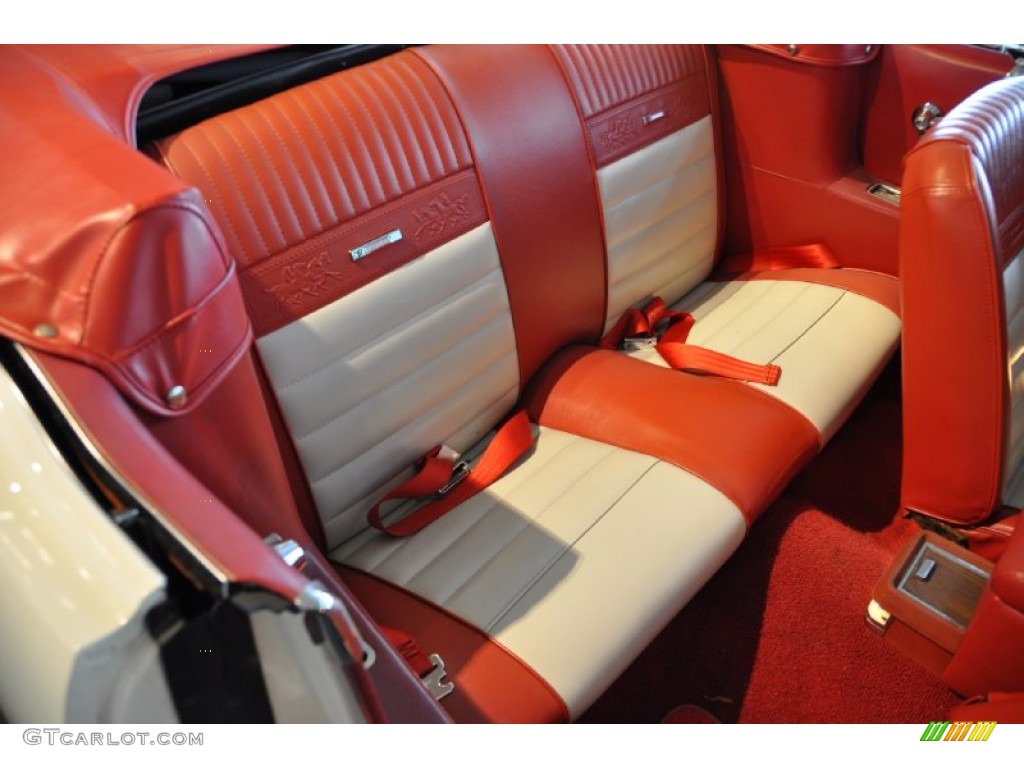 Pony Red Interior 1964 Ford Mustang Convertible Photo #53452694