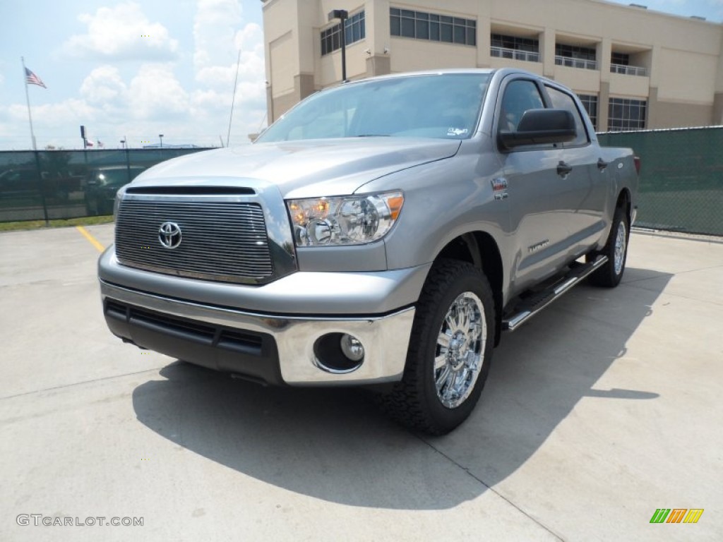 2011 Tundra SR5 CrewMax 4x4 - Silver Sky Metallic / Graphite Gray photo #7