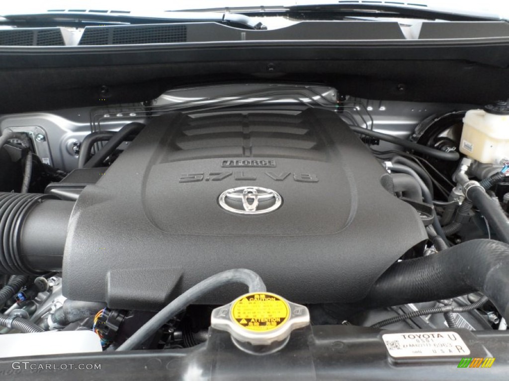 2011 Tundra SR5 CrewMax 4x4 - Silver Sky Metallic / Graphite Gray photo #22